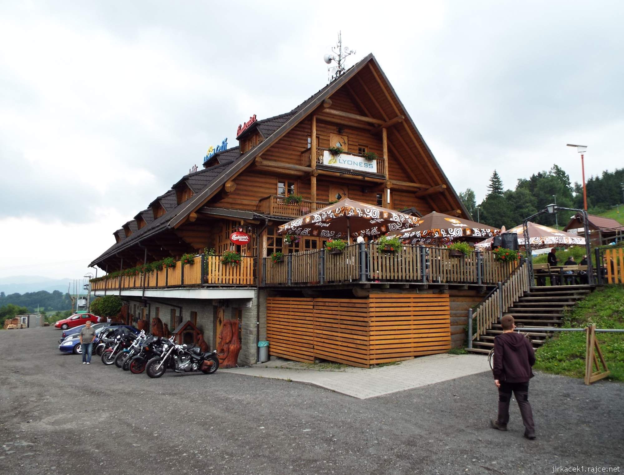 Mosty u Jablunkova - Fojtský grúň 01 - celkový pohled před deštěm