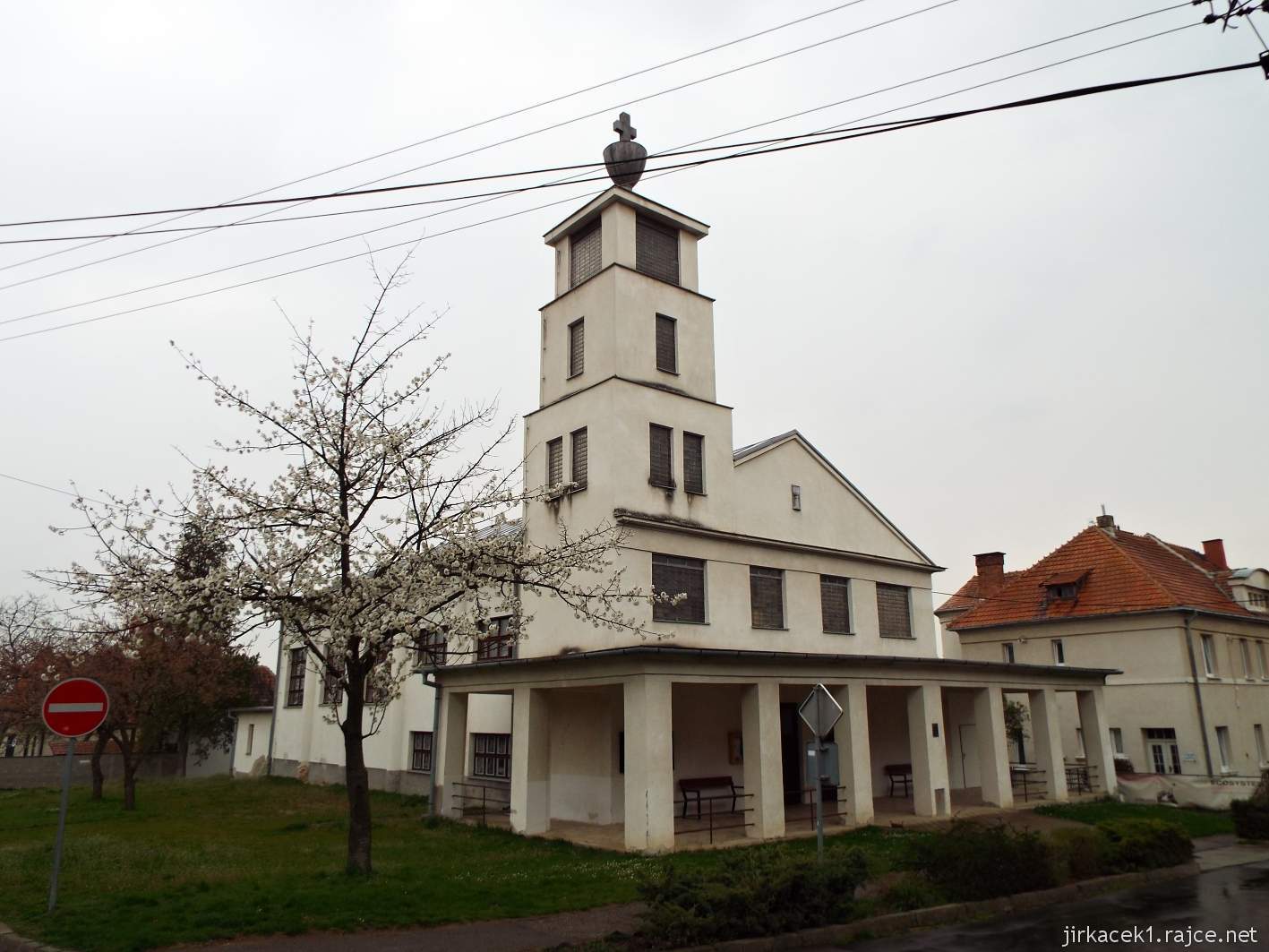 Kyjov - kostel církve československé husitské - celkový pohled