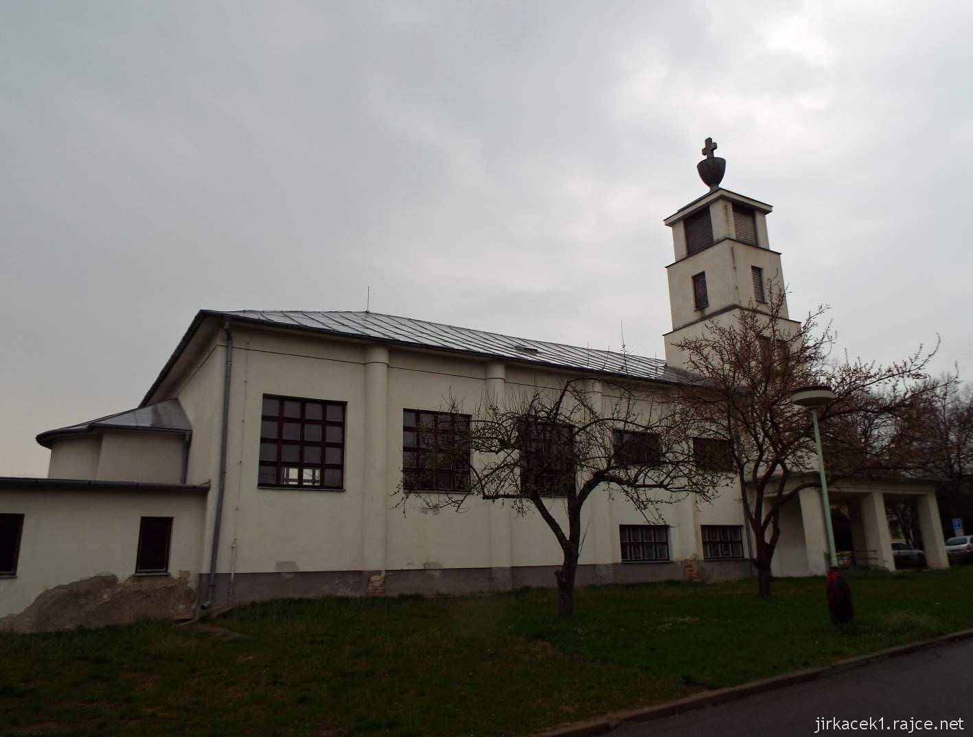 Kyjov - kostel církve československé husitské - boční pohled