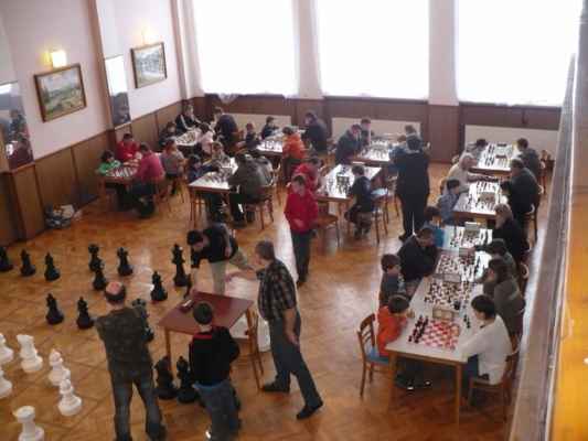 Novoroční turnaj (Střítež, 2. 1. 2010) - Hrací sál