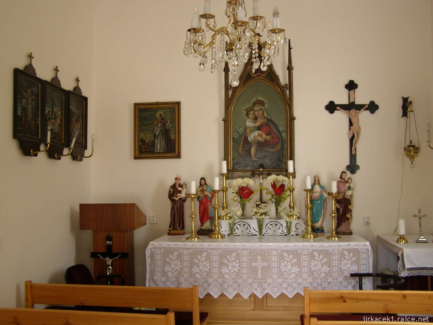 Bobrovníky u Hlučína - kaple sv. Prokopa 03 - interiér