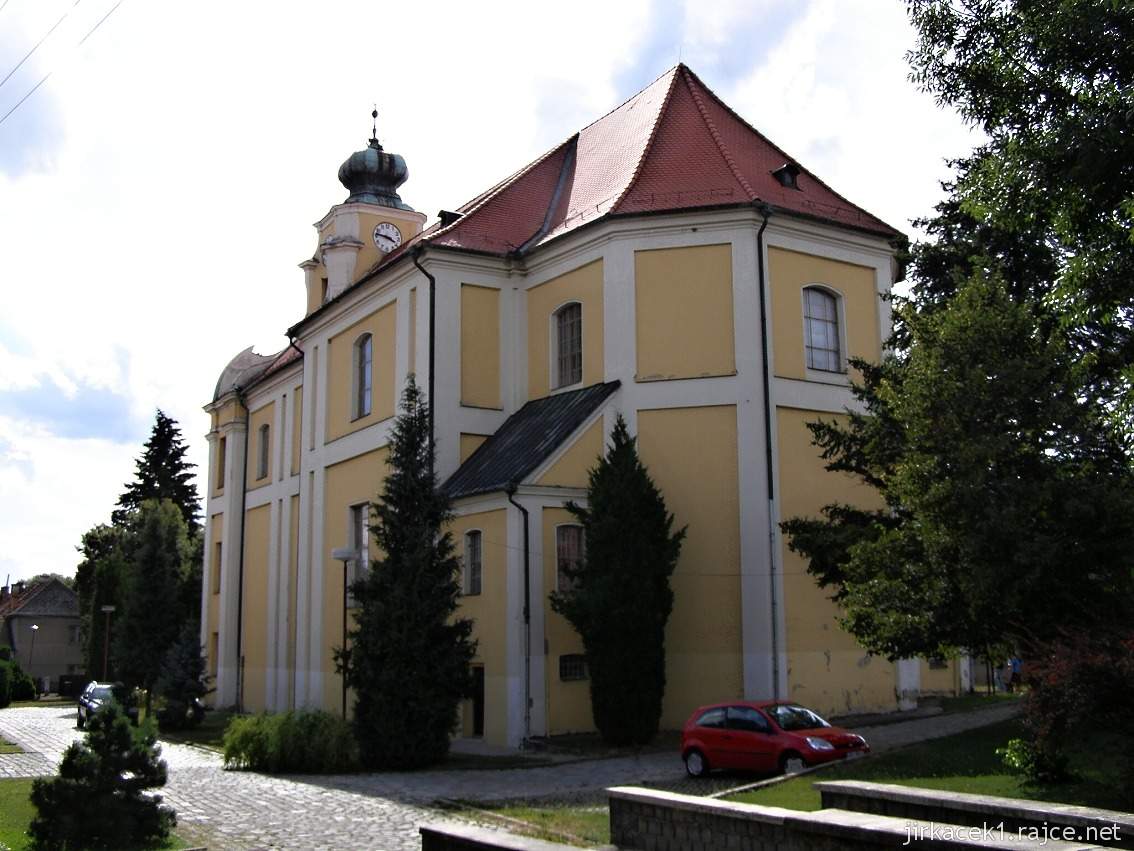 Brodek u Prostějova - kostel Povýšení sv. Kříže