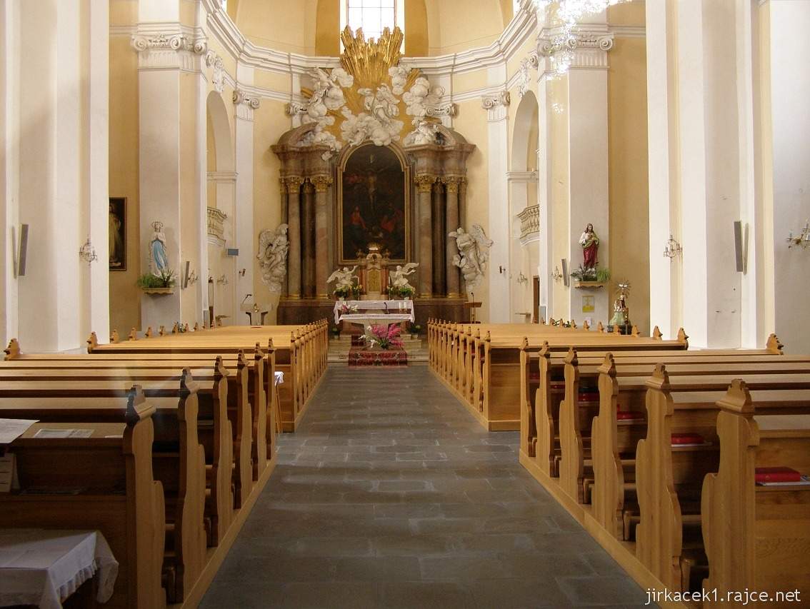 Brodek u Prostějova - kostel Povýšení sv. Kříže