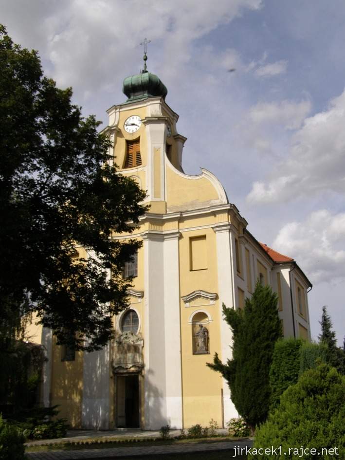 Brodek u Prostějova - kostel Povýšení sv. Kříže