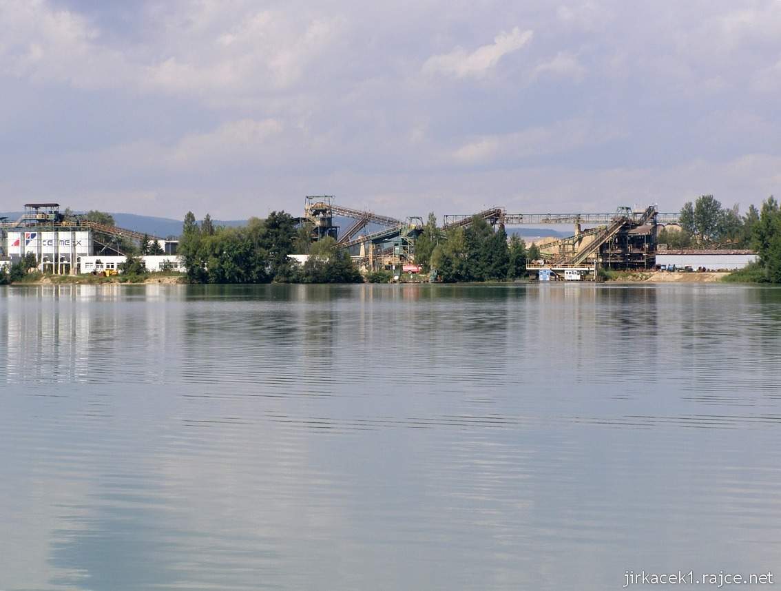 Náklo - pískovna a jezero Kobylník 04 - zařízení na těžbu štěrkopísku