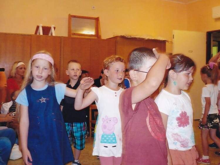 Vystoupení tanečního kroužku