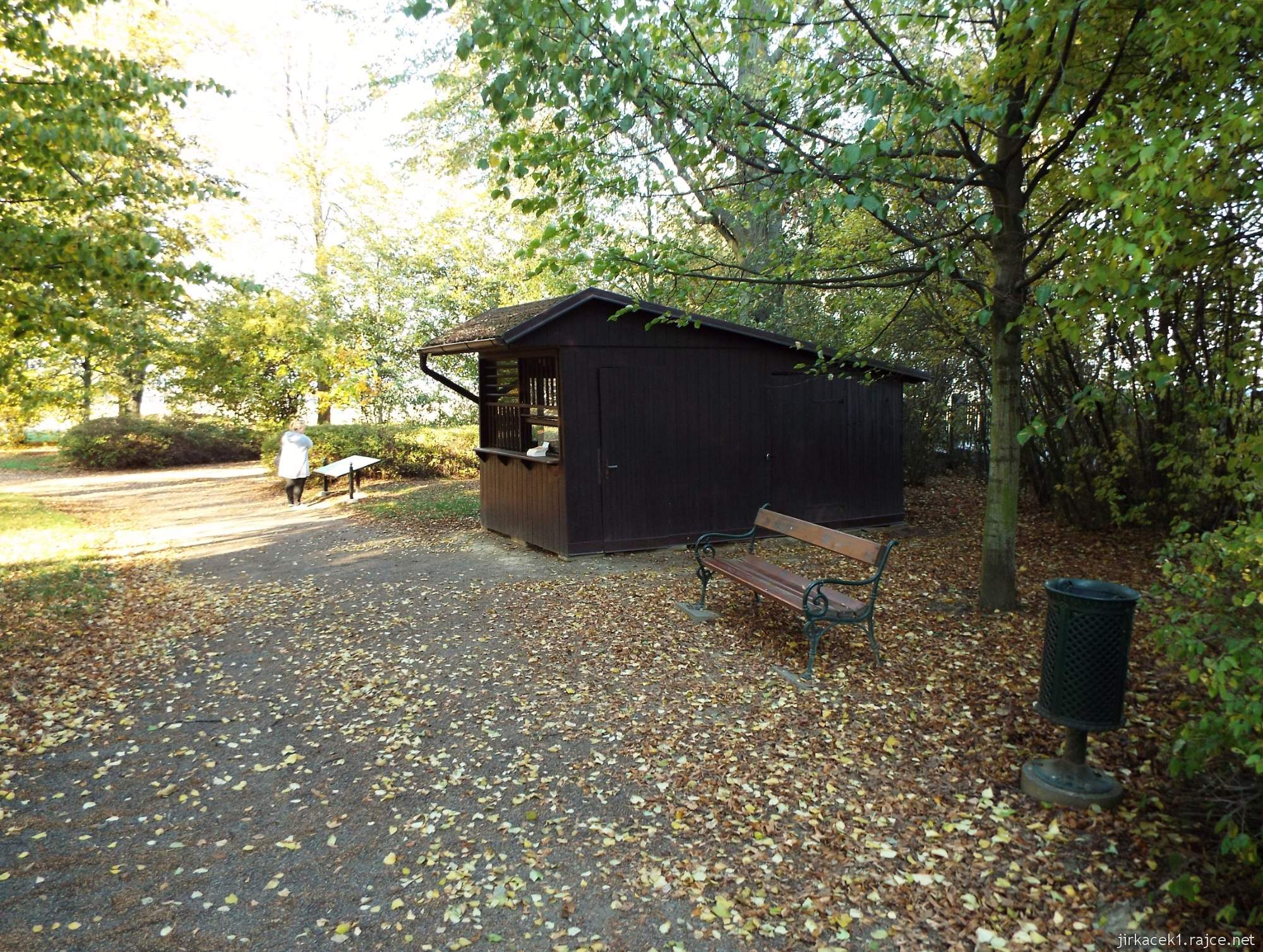 Růžový palouček - informační budka