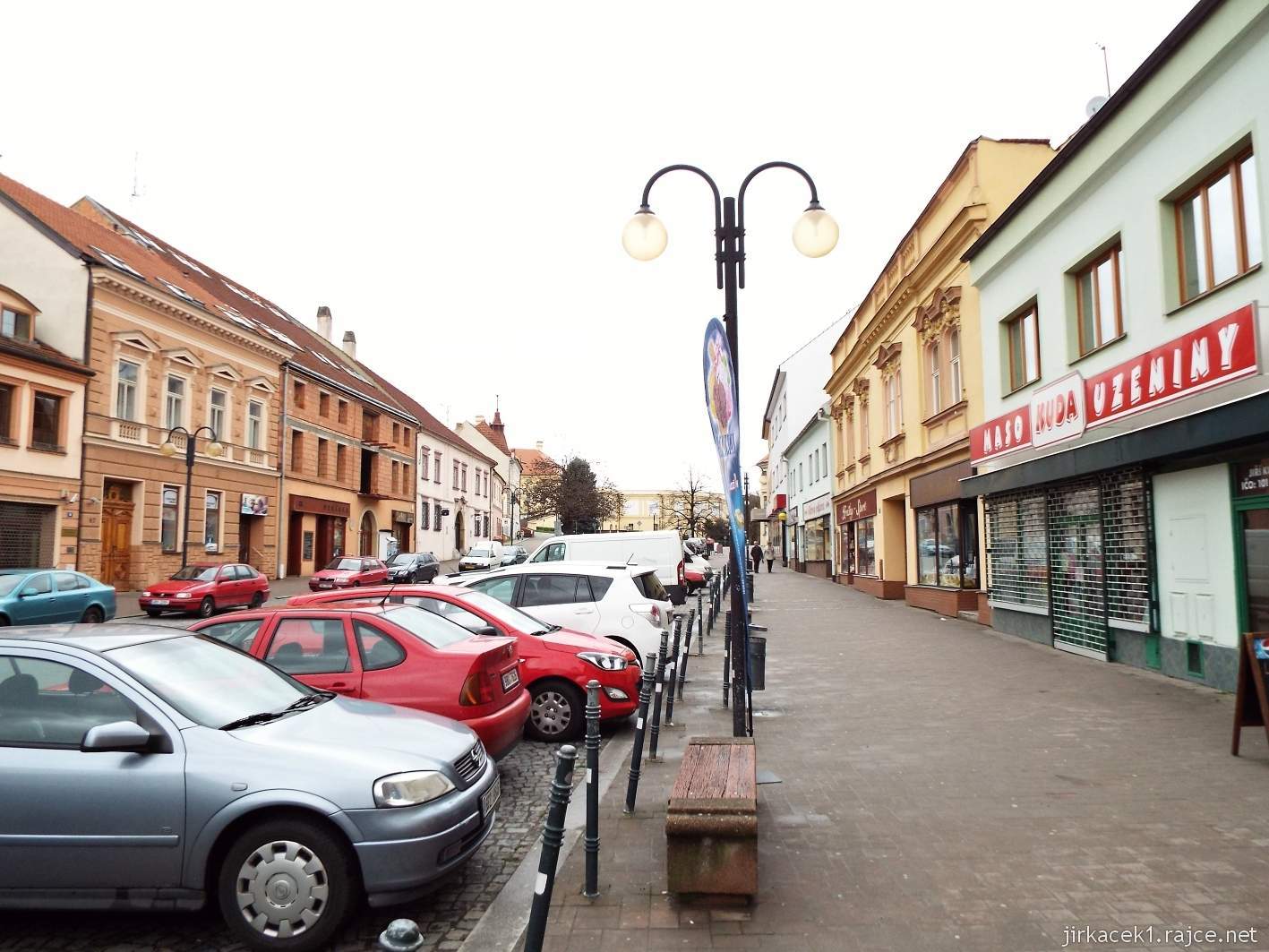 Slavkov u Brna - Palackého náměstí - celkový pohled
