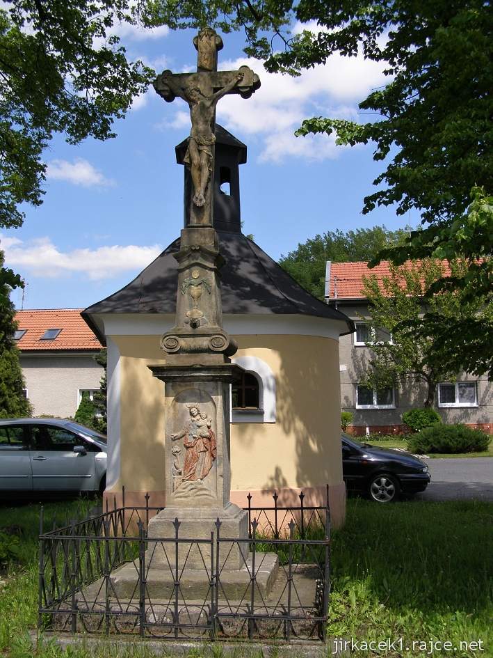 Horka nad Moravou - Sedlisko - kaplička - kříž