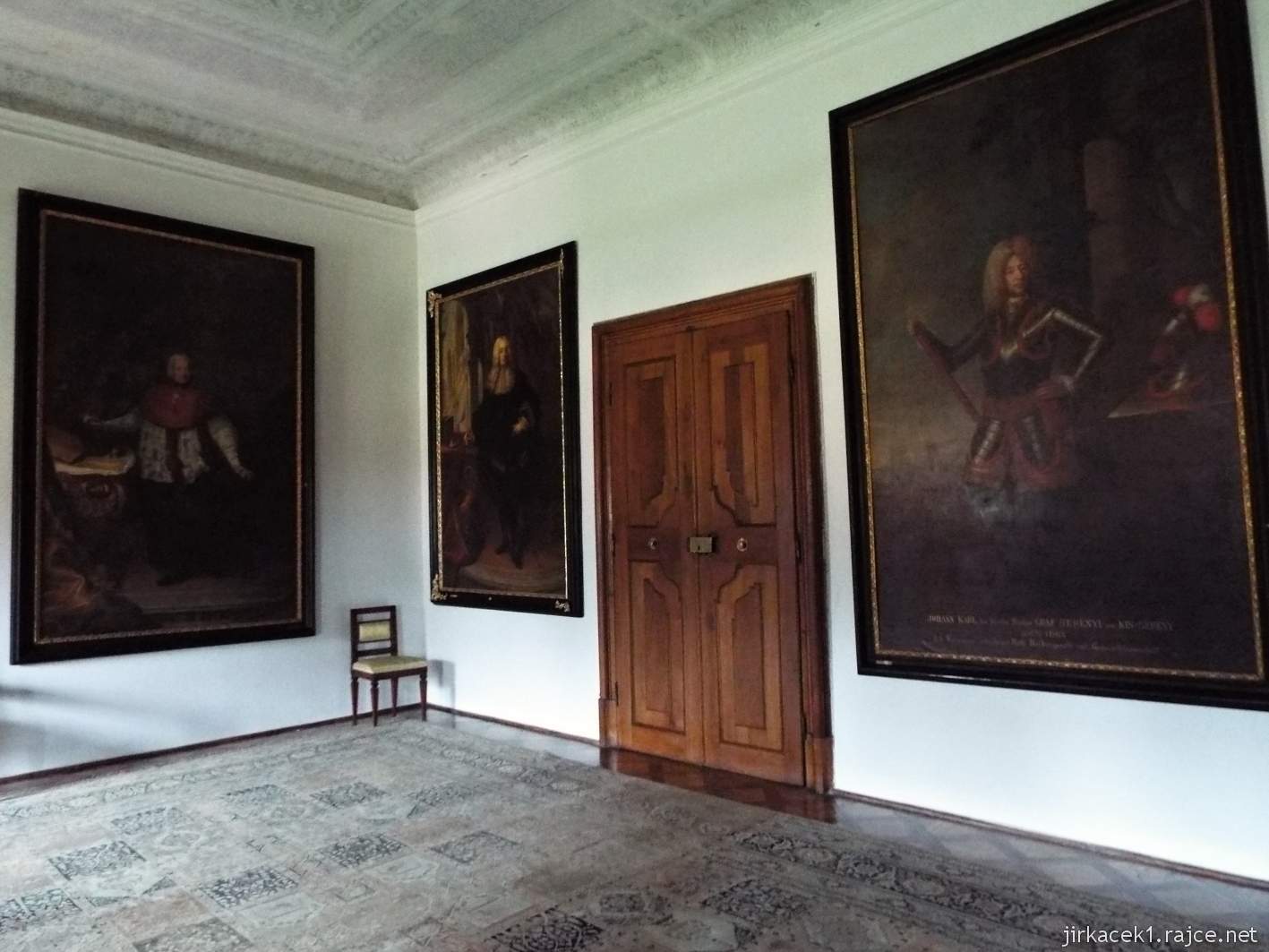 zámek Milotice 48 - interiéry - obrazárna