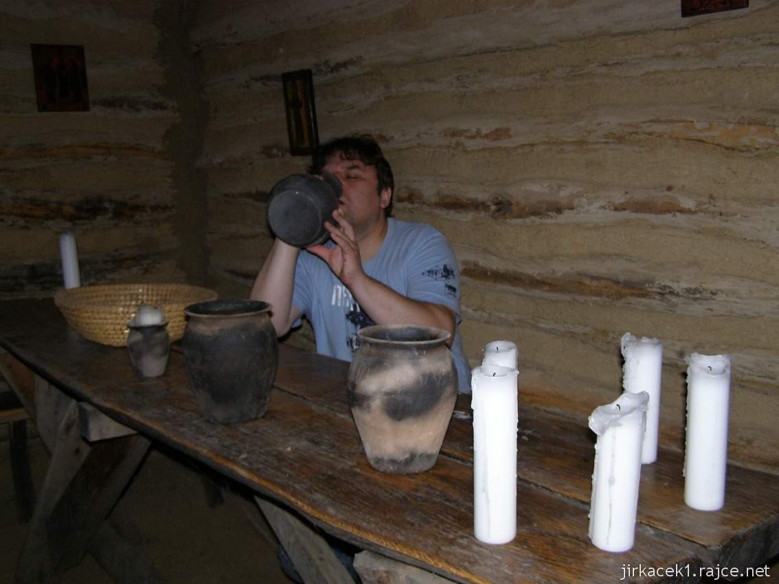 Modrá - archeoskanzen