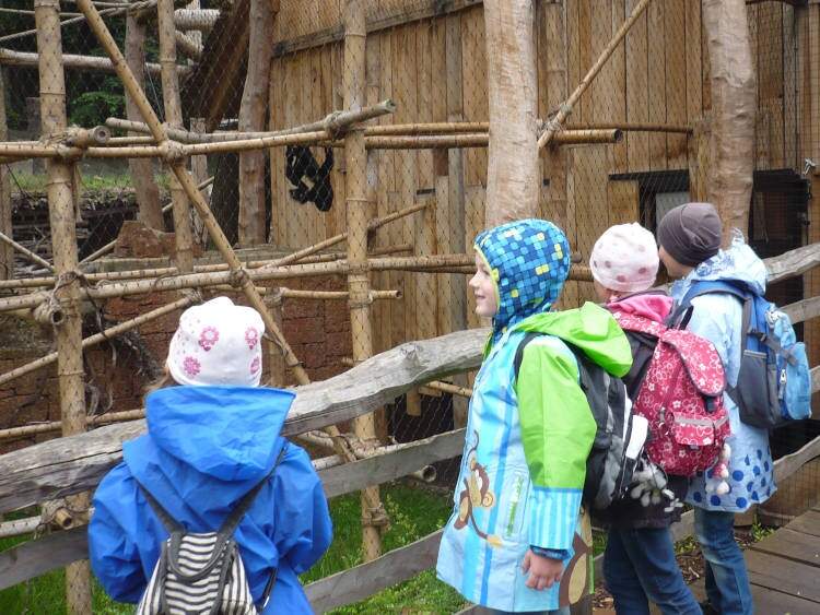 Prvňáčci v Zoo Jihlava