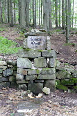 Schindlerův pramen - Roku 1863 byl postaven pramen z lomového kamene v nadmořské výšce 880 m a pojmenován podle jednoho z ředitelů lázní - Schindler Quelle. Původní deska je dodnes zachována. Pramen leží u zeleně značené cesty vedoucí na Medvědí kameny. Josef Schindler (1814 - 1890) byl prvním lázeňským lékařem a nástupcem zemřelého Vincenze Priessnitze (1799 - 1851), zakladatele vodoléčebného ústavu. Na žádost manželky Žofie Priessnitzové a lázeňské komise vedl Schindler provoz lázní a pokračoval v priessnitzovské tradici vodoléčby až do své smrti. Měl velkou zásluhu na tom, že lázně byly zachovány. Po roce 1945 byl pramen přejmenován na Slezský, v 90. letech 20. století získal zpět původní název. Dnes pramen teče pouze příležitostně. Květen 2013 - pramen netečeSrpen 2014 - pramen teče, má vydatnost 3,53 litrů za minutu a teplotu 13,4°C, ale jeho voda má barvu fenyklového čaje