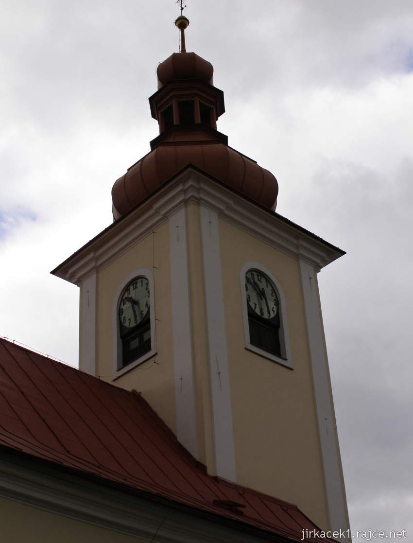 Rokytnice v Orlických horách - kostel Všech Svatých - věž