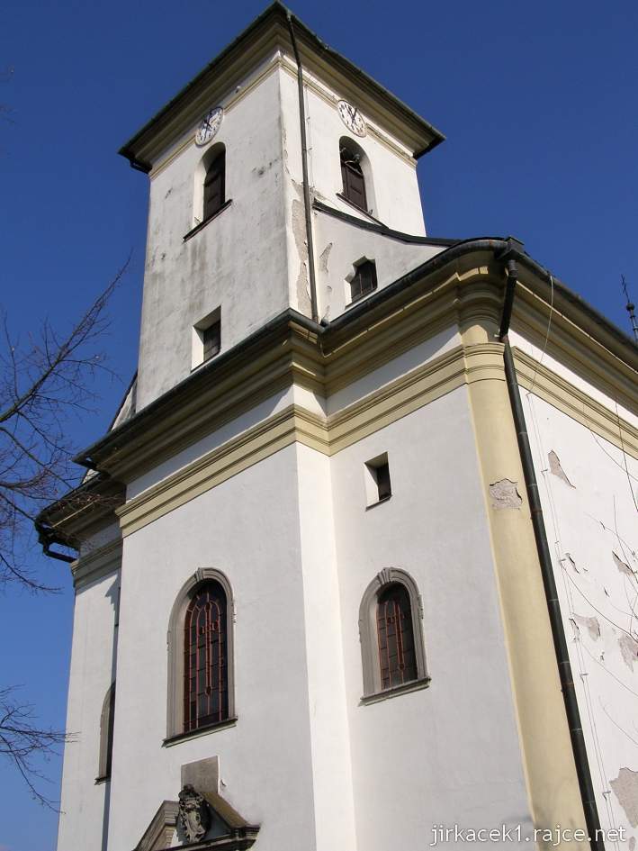 Horka nad Moravou - kostel sv. Mikuláše - věž