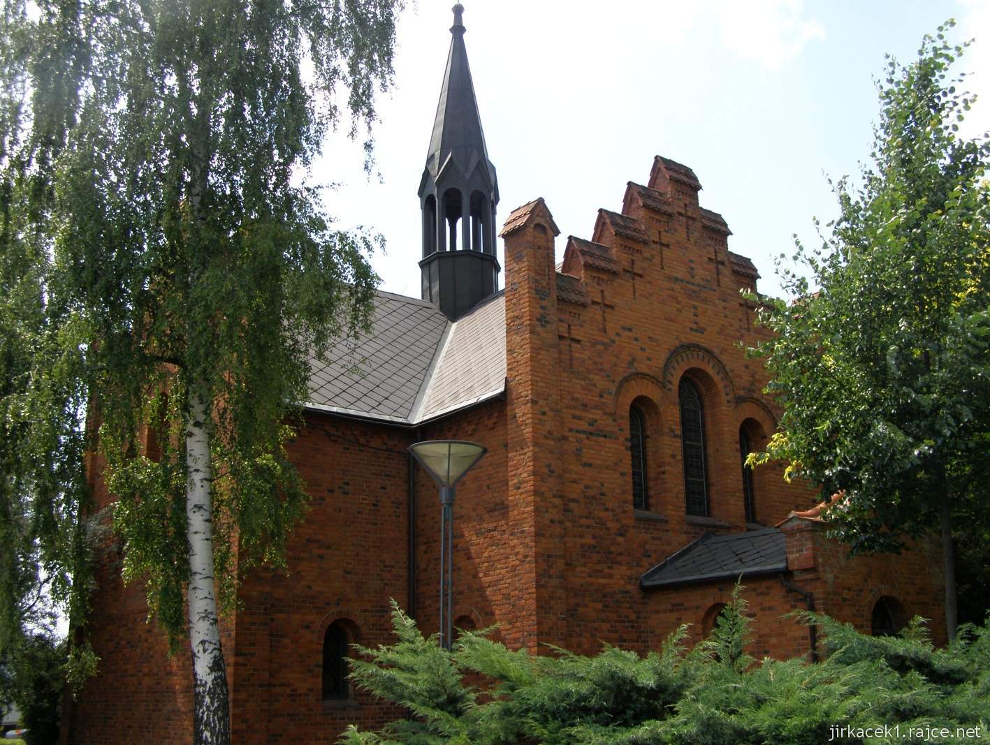 Hlučín - Evangelický kostel - celkový pohled
