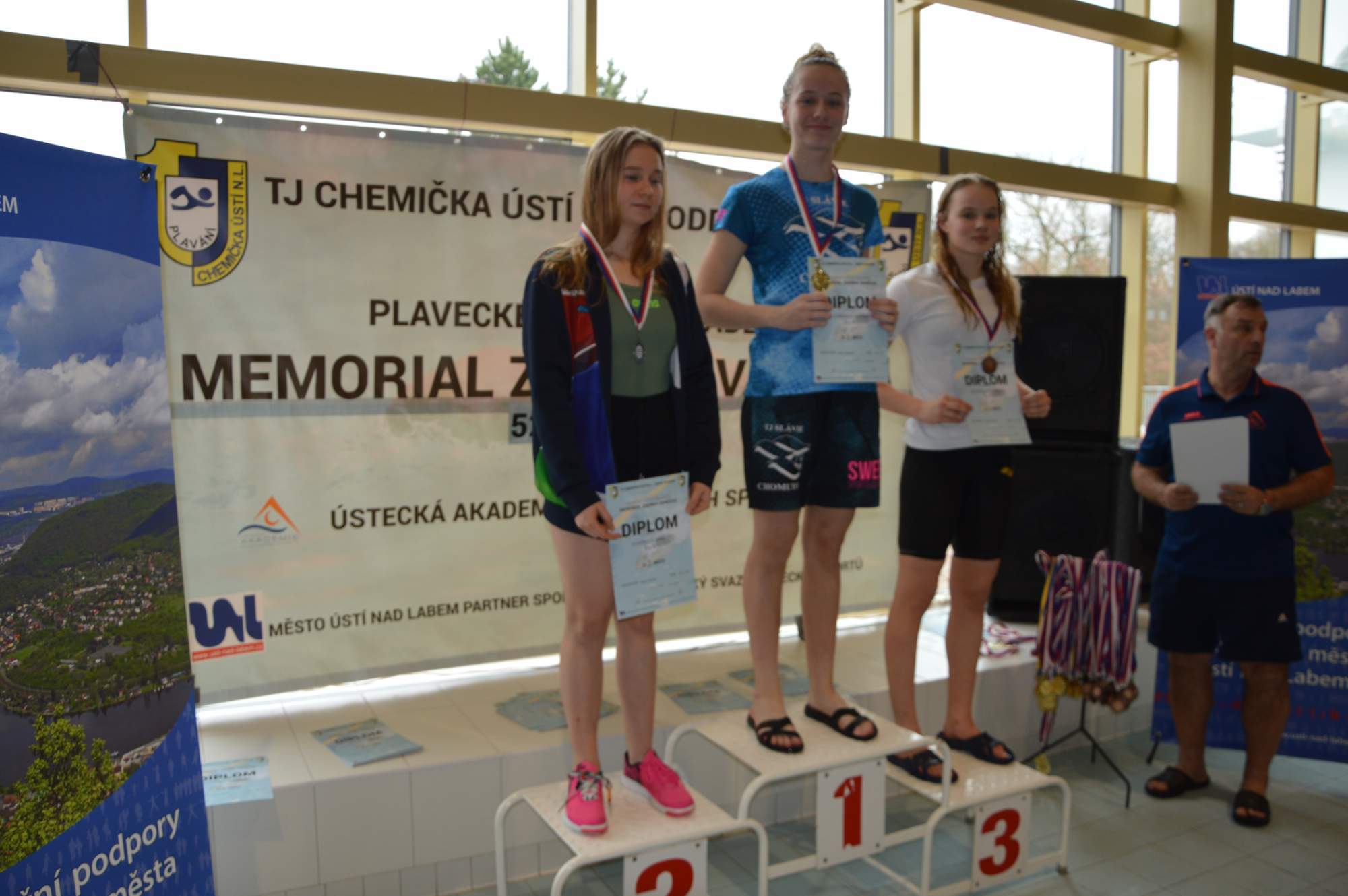 Veronika Zelenková 1. místo 100 M