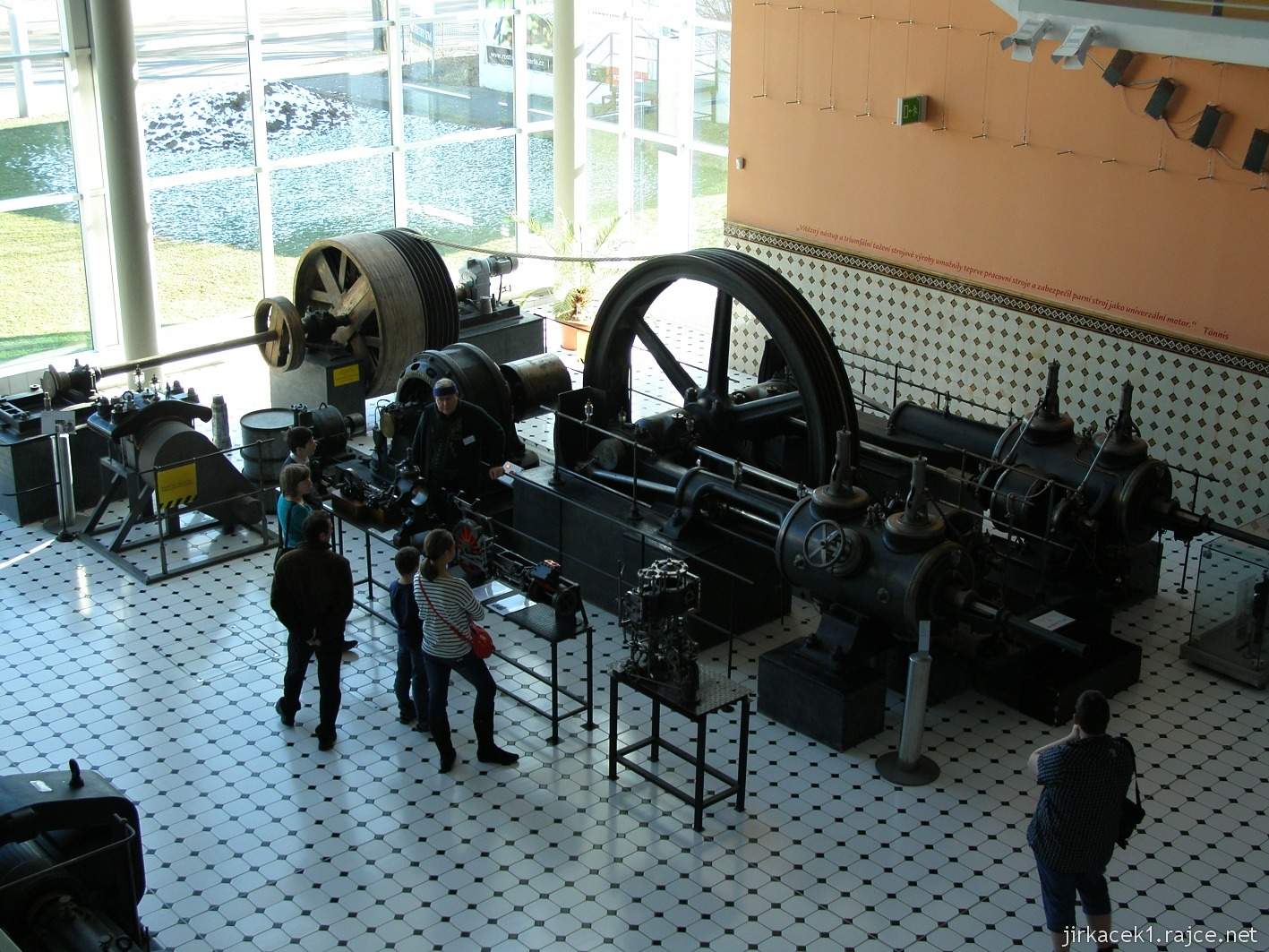 Brno - Technické muzeum 21 - expozice parní motory
