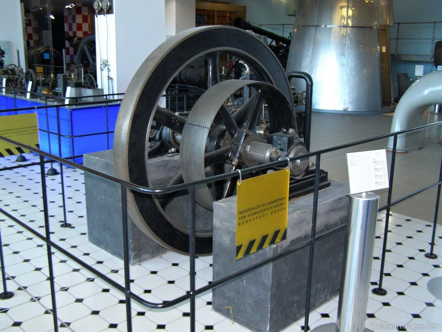 Brno - Technické muzeum 21 - expozice parní motory