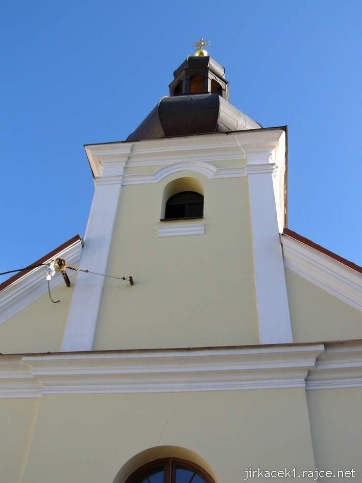 Tupesy - kaple Navštívení Panny Marie - věž